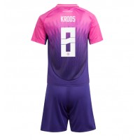 Fotbalové Dres Německo Toni Kroos #8 Dětské Venkovní ME 2024 Krátký Rukáv (+ trenýrky)